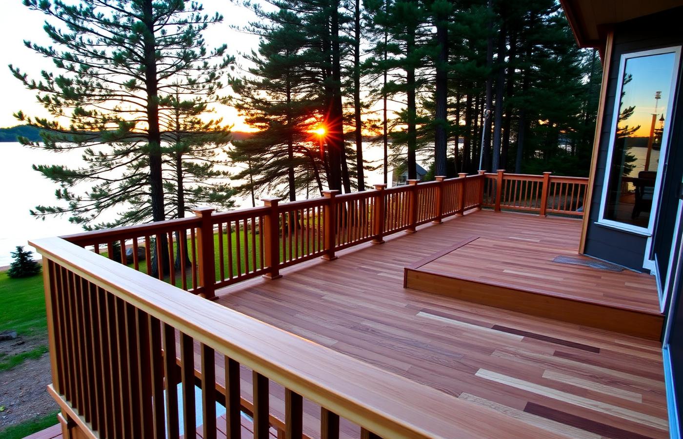 Northwoods Deck Co. website example