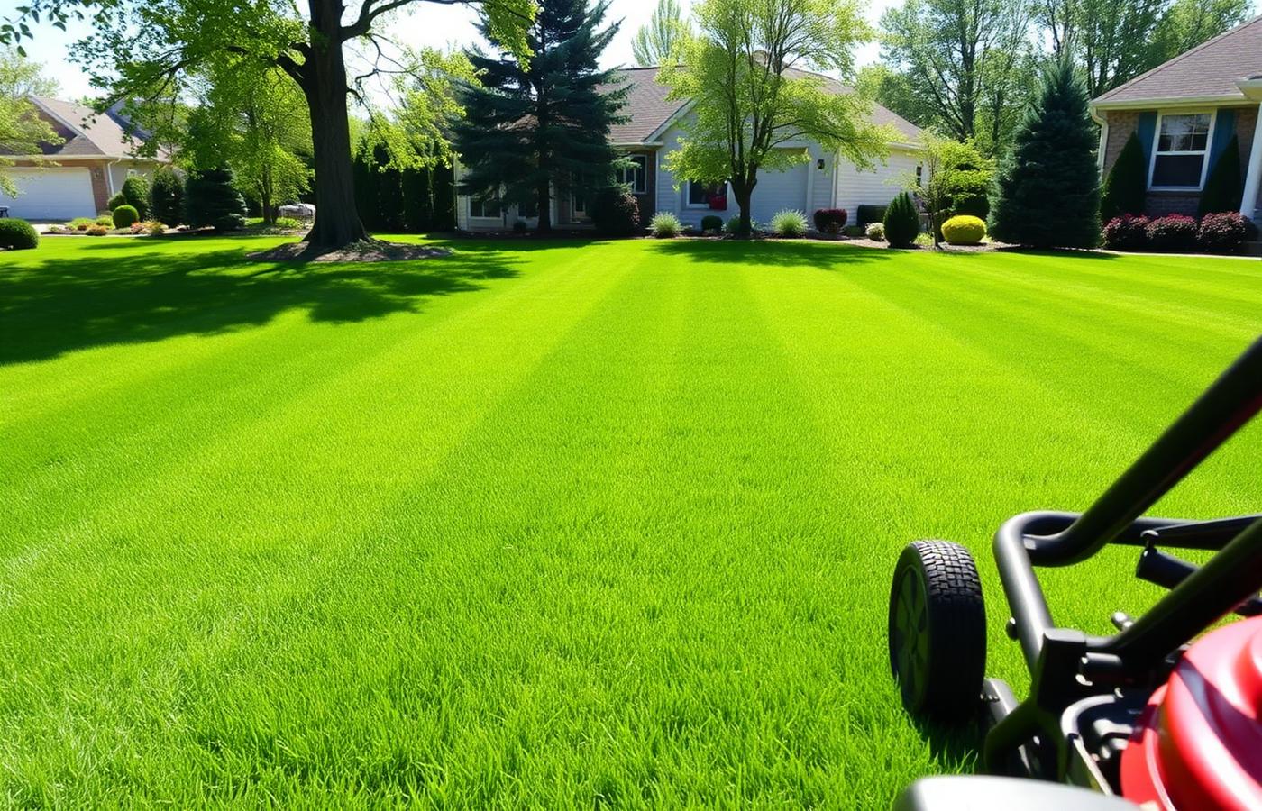 Greenline Lawn Care website example